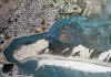 Photos from a map on the wall of the Morro Bay - Cayucos Wastewater treatment Plant, morro Bay, CA