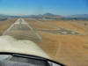 Red Truhitte landing at SLO airport